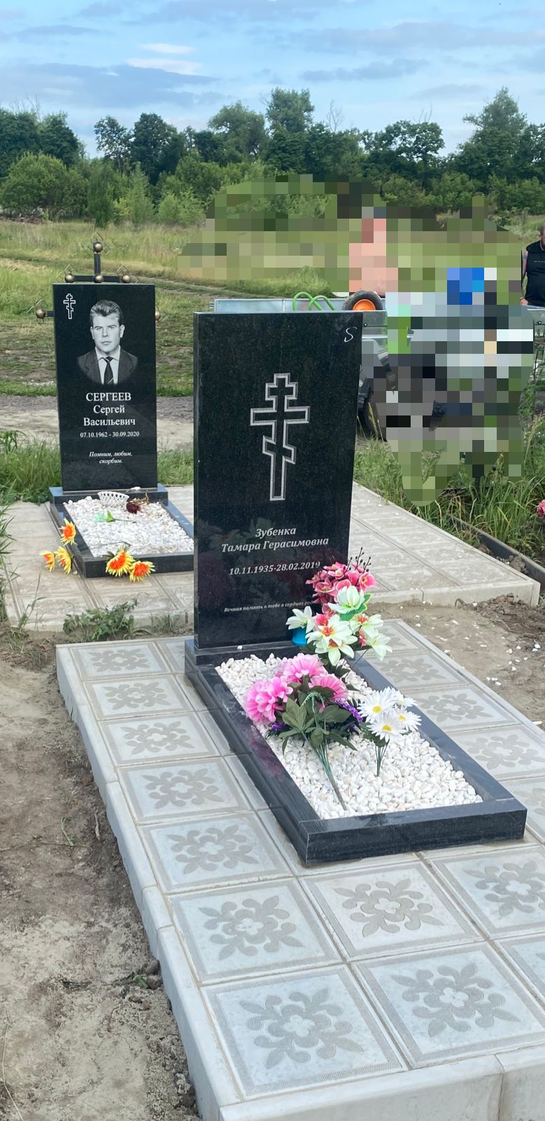 Прямоугольные памятники